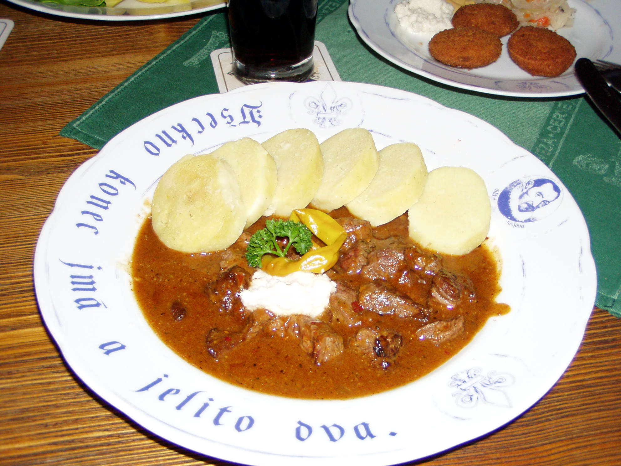 チェコ料理と飲み物 旅人の旅行記